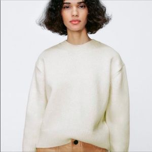Zara 100% wool sweater